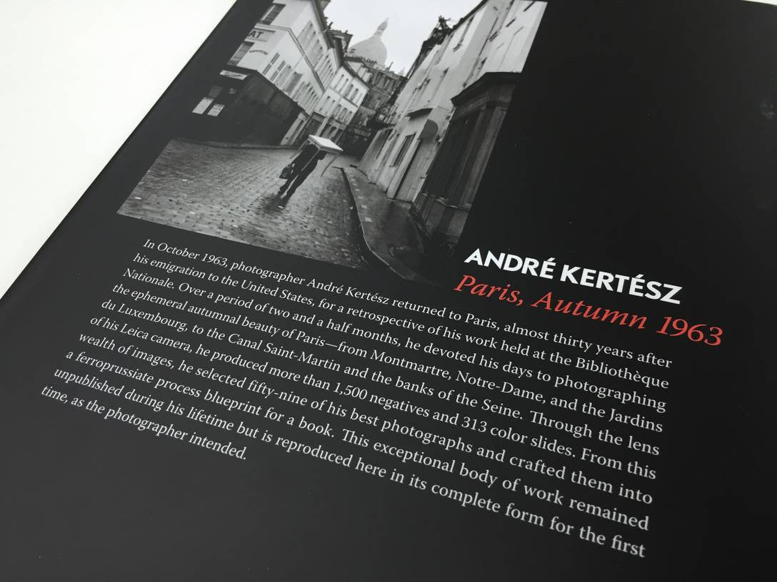 André Kertész: Paris, Autumn 1963 – Shop Oryx