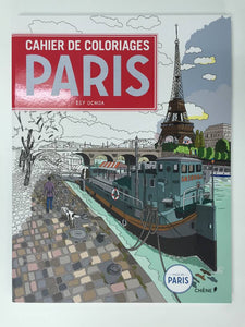 Cahier De Coloriages Paris