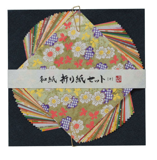 Yuzen Japanese Origami Paper 10 Sheet Patterns 14 x 14 cm World Heritage Quality